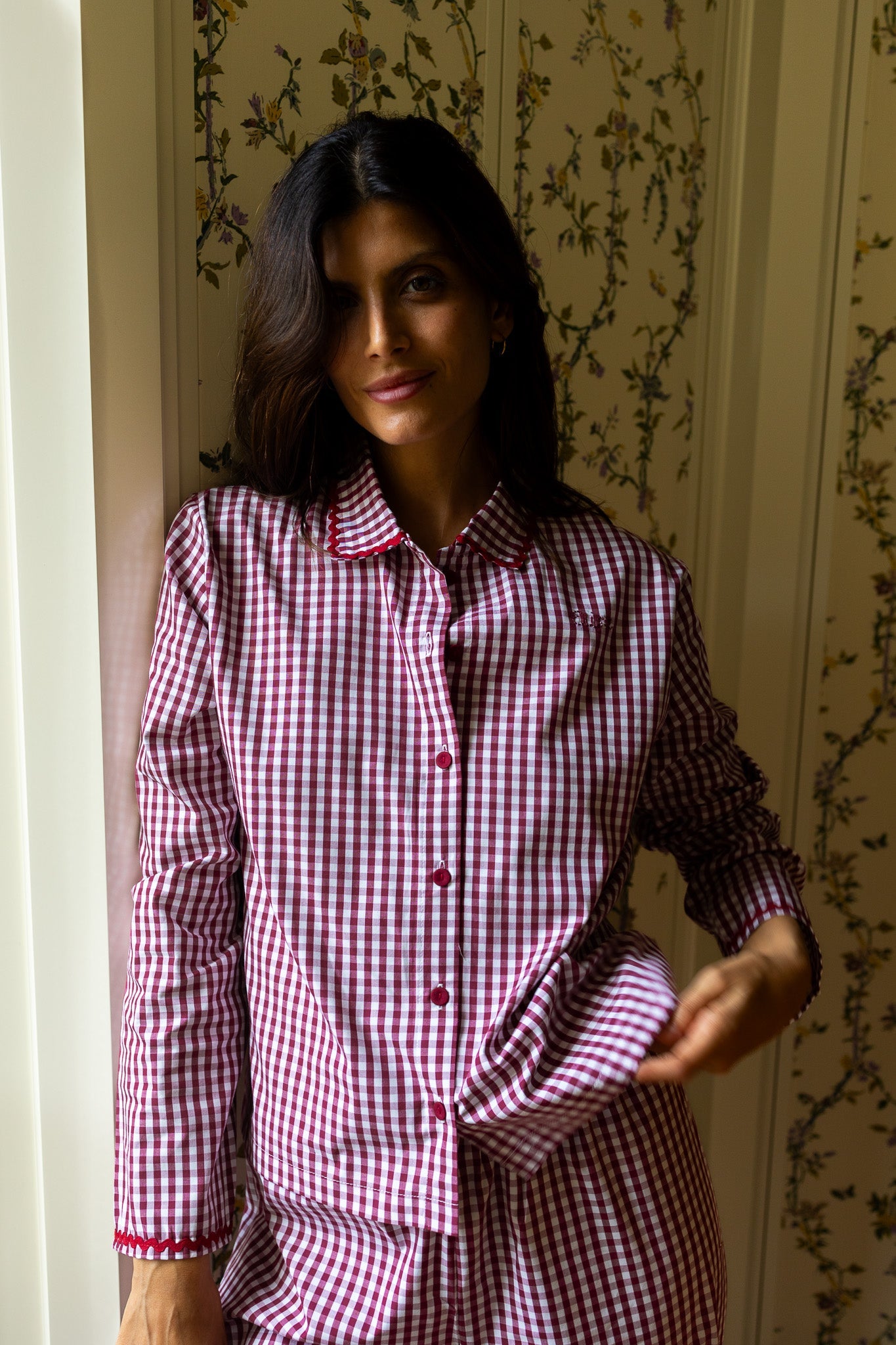 Embroidered Mother's Day Pajamas