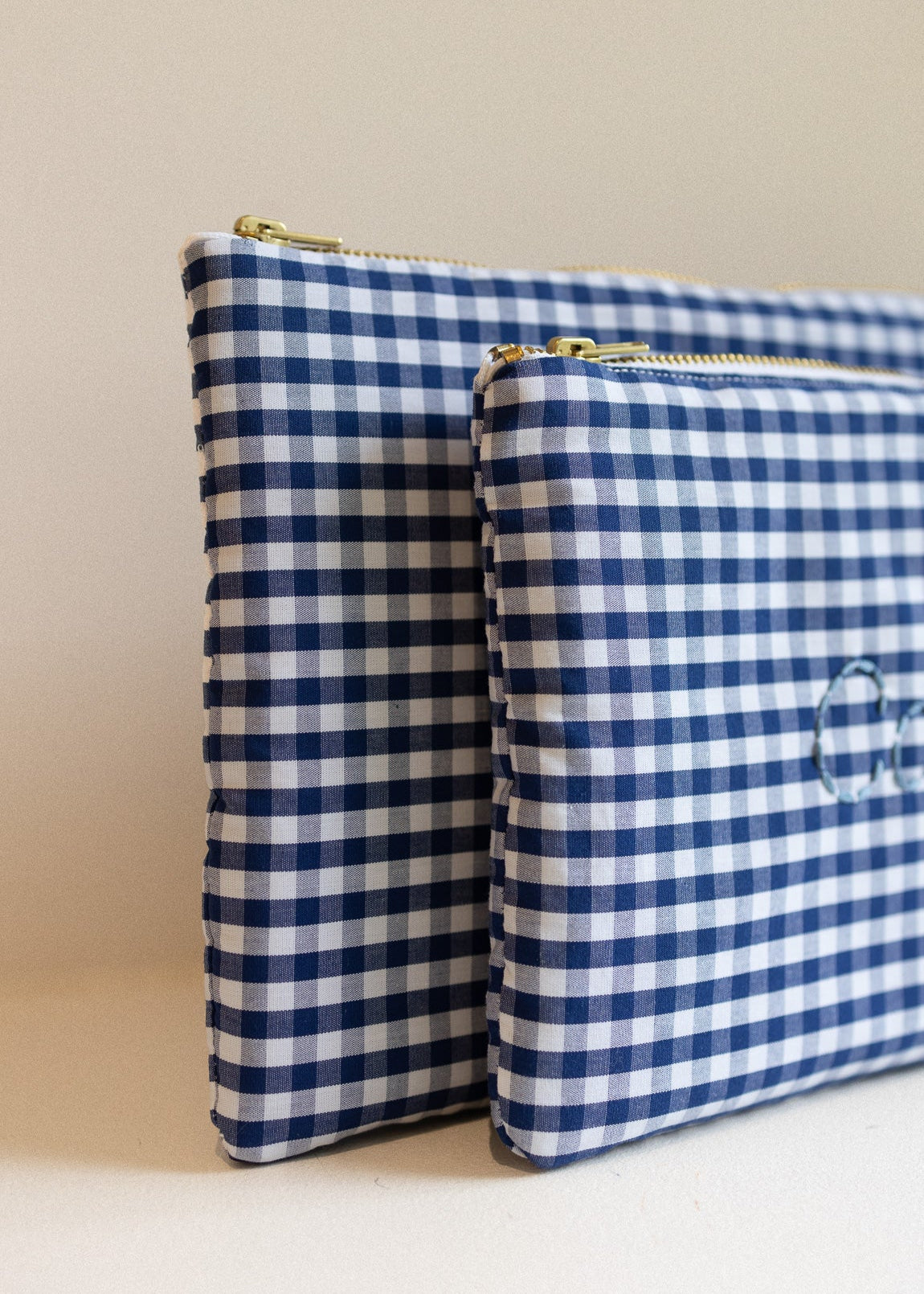 Trousse brodée personnalisée