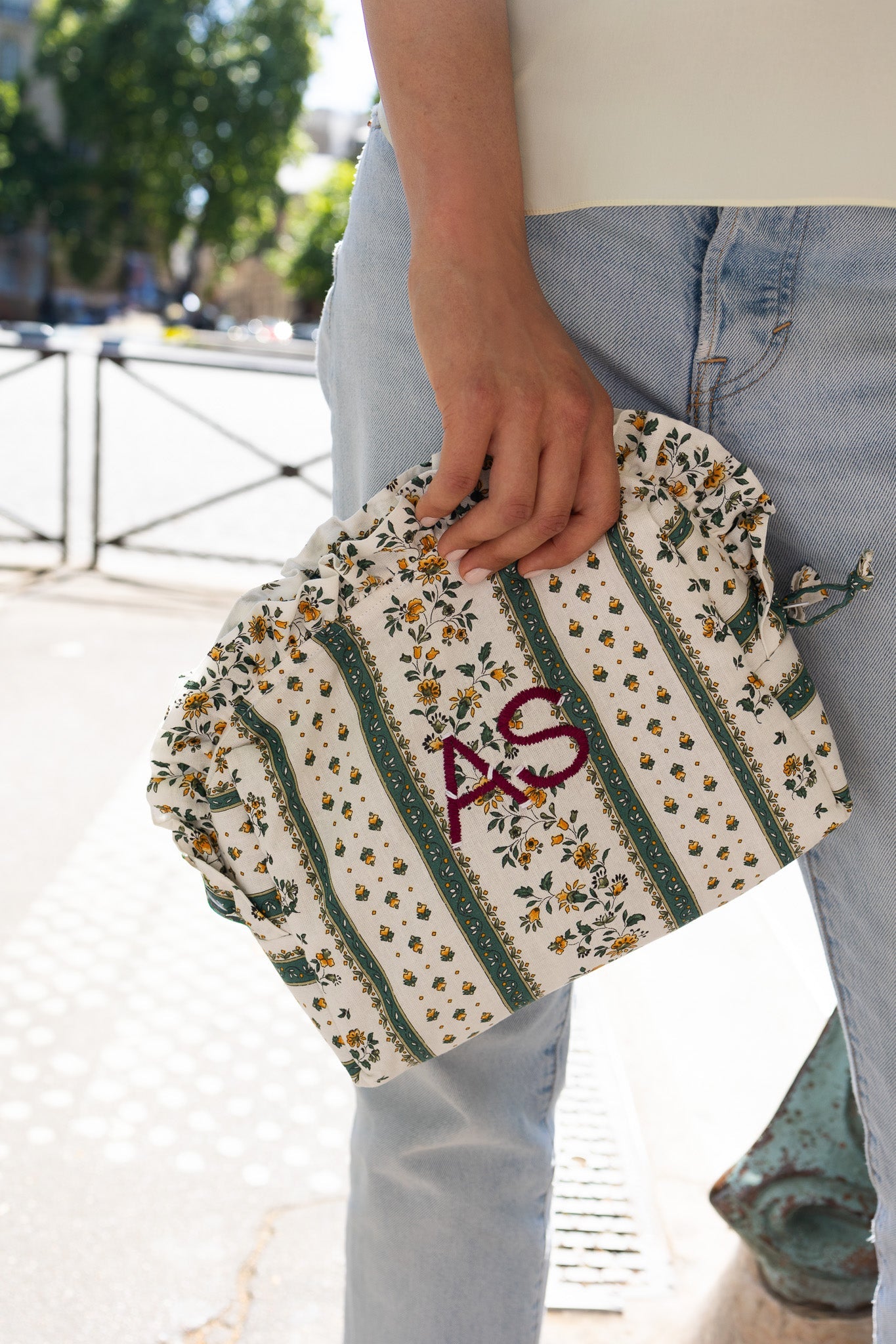 Trousses brodées prénom