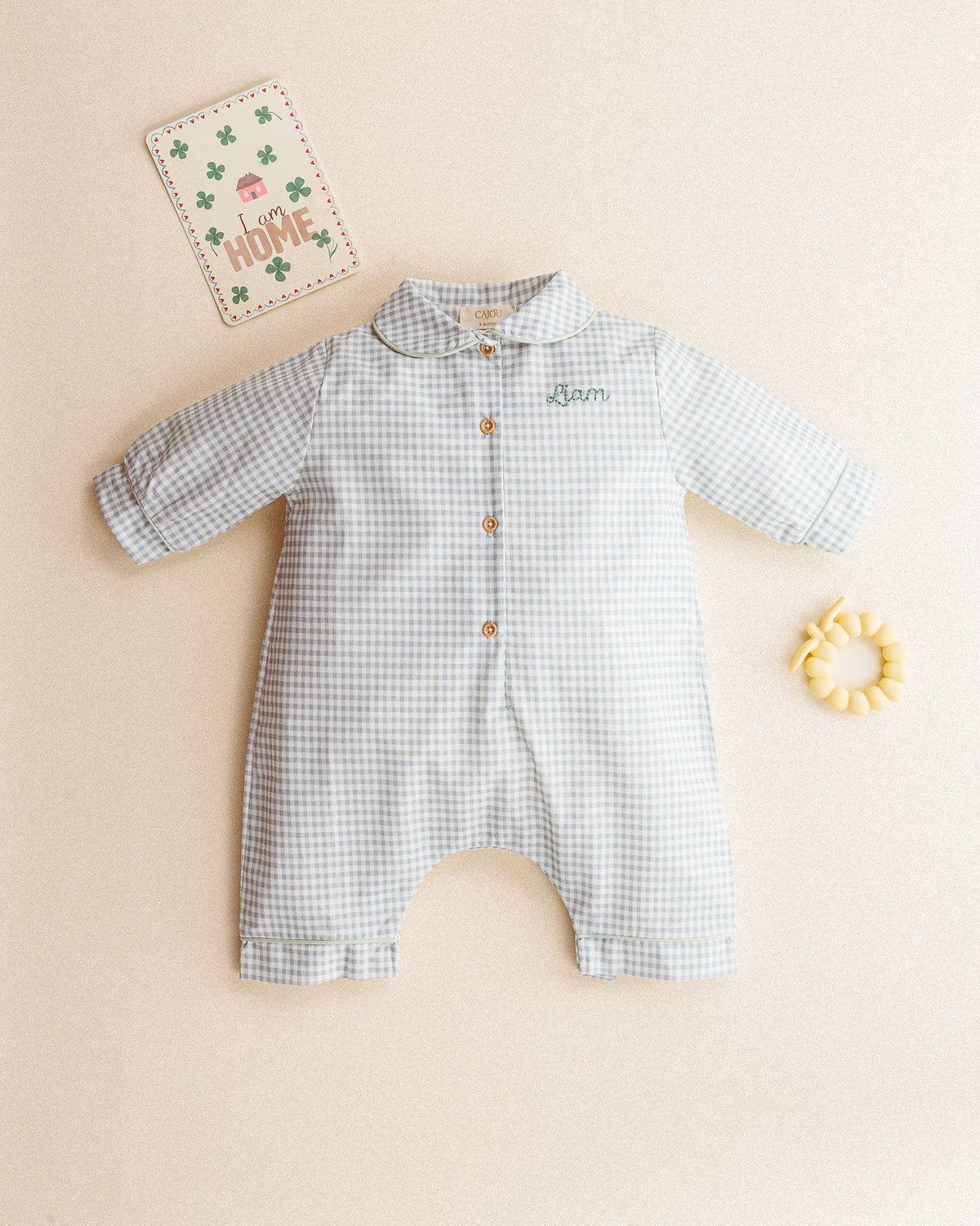 Pijama Vichy Green  Bebé